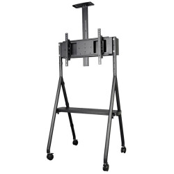Neomounts NS-M1500BLACK TV Trolley 32-65" Tiltable Height-adjustable Black