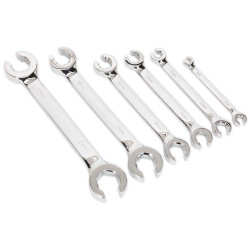 Siegen S0767 Flare Nut Spanner Set 6pc Metric