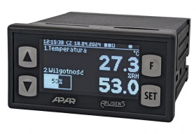 Rejestrator danych z regulacją AR200.B/P/P/WA