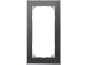MERTEN M-PURE DECOR Ramka 2 podwójna bez poprzeczki łupek MTN4025-3669 SCHNEIDER ELECTRIC