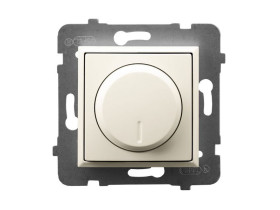 ARIA Ściemniacz uniwersalny do obciążenia żarowego halogenowego oraz LED ecru ŁP-8UL2/m/27 OSPEL