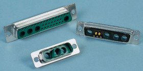 Złącze D-Sub 3 (zasilające)-pinowe Montaż na kablu