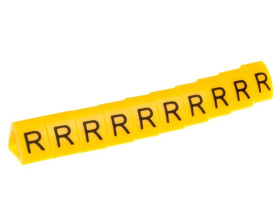 Oznacznik przewodów OZ-2/R żółty E04ZP-01020403000 /100szt./