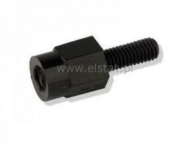 KDA6M3x08 tulejka dystansowa czarna 110stC