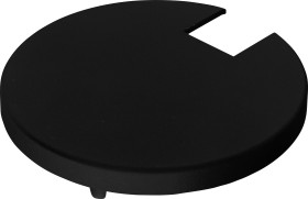 Element systemu szynowego wysokonapięciowego Deko Light Abdeckung Kühlkörper Weiß für Serie Uni II 930336, biały (RAL 90