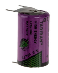 Bateria 1/2 AA 3.6V 1/2 AA 1.1Ah Tadiran Lit-chlorek tionylu Etykiety