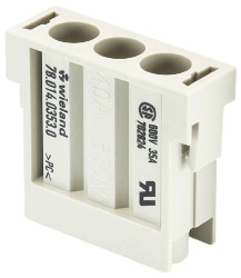 Wkładka modułowa 78.014.0353.0 Wieland Electric Łączna ilość styków 3 10 szt.