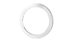 Led Line Ramka Do Easy Fix Aura 18W Chrom Okrągła 3 Lata Gwar.