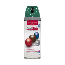 PlastiKote 440.0021109.076 Colour Twist &amp; Spray Gloss Lawn Green RAL 6005 400ml