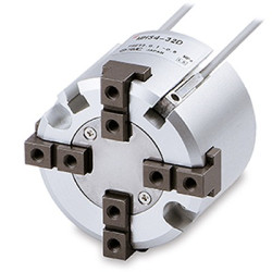 Chwytak pneumatyczny, palce: 4, Podwójna, Równoległy, 6 barów