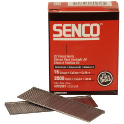 Senco RX19EAA Straight Brad Nails Galvanised 16G x 45mm (Pack 2000)