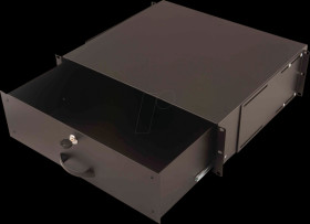 DN-19 KEY-3U-SW 19" drawer, 3U, black