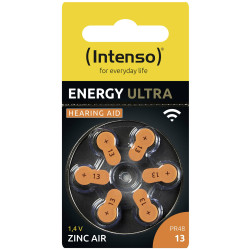 Intenso 7504426 Energy Ultra Hearing Aid Battery PR48-13 1.45V 230mAh