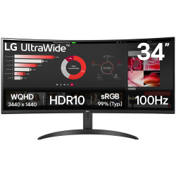 LG 34WR50QK-B.AEK 34WR50QK-B computer monitor 86.4 cm (34") 3440 x 1440 pixels