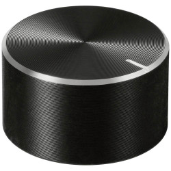 TruComponents 320043 Control knob + marking Black (Ø x H) 23mmx13mmAlu/Plastic
