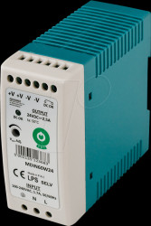 MDIN60W24 Switching power supply, DIN rail, 60 W, 24 V, 2.5 A
