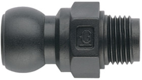 Threaded nipple kit, R 1/8&quot; for maxiflex 1/4&quot;, 4 pieces, 4122710