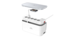 Listwa Zasilająca Z Organizerem, 5X Ac, 3X Usb, Ldnio Sn5309w, 2500W (Biała)