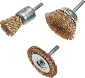 Szczotki druciane tarczowe 62H613 /3 szt./