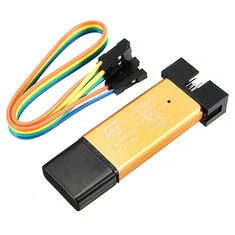 Geekcreit® 3.3V 5V XTW ST-LINK V2 STM8 / STM32 Symulator Programista Pobierający Debugger Zabezpieczenie Przed Zwarciami Bezpiec