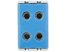 Zacisk rozgałęźny KE-66.2 Al 6-50 mm Cu 2.5-50 mm niebieski