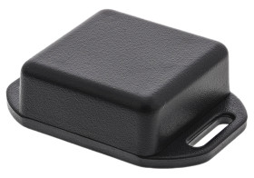 Obudowa ABS szerokość zew. 35 mm długość zew. 35 mm wys. zew. 15 mm Hammond IP54 Czarny