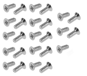 Opencircuit Stainless steel bolts M3 10mm - 25 pcs