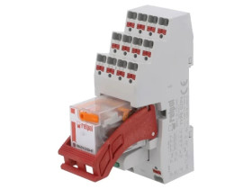 PIR4024ACM912014 Przekaźnik: interfejsowy 4PDT Ucewki: 24VAC 6A 6A/250VAC R4