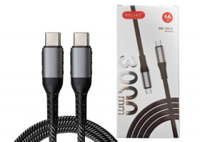 KABEL USB TYPE-C / C 120W ,6A ,3M