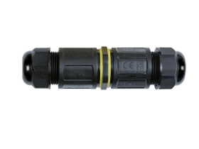 Wodoodporna mufa kablowa z 5 torowym złączem bezśrubowym, IP68, 450V
