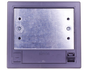 Simon Connect Puszka SF podłogowa podwójna 4xK45 70mm + SM202/9 szara SF270/1