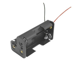 Koszyk na baterie płaski 2xAA R6