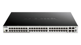 Tak Przełącznik 52-portowy , montaż: szafa RACK Gigabit 10/100/1000Mbit/s 48 4, D-Link Element inteligentny