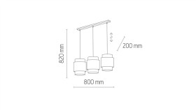 Lampa Stołowa Balbo Kolor Czarny Mat/Drewno Metal/Drewno, E14 Ip20 T22004b-Bl...