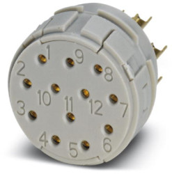 Contact insert for circular connector, 1601799