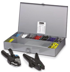 Zestaw końcówek zaciskowych typ: Zacisk zagniatany złącze: Nasadka metalowa Phoenix Contact 4-10 GY x 200, AI 0,75-8 GY