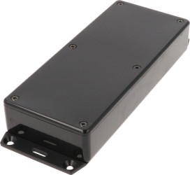 ABS enclosure, (L x W x H) 166 x 71 x 29 mm, black (RAL 9005), IP54, 1591HF2SBK