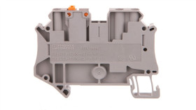 Złączka Przelotowa 3-Przewodowa Z Odłącznikiem Nożowym 4Mm2 Szara Ut...