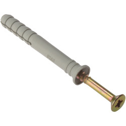 ForgeFix 10HF860 Hammer Fixing &amp; Plug M8 x 60mm Bag 10