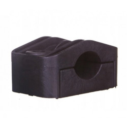 Uchwyt kablowy UKR2 45-70mm pojedynczy czarny SIMET do kabli i rur