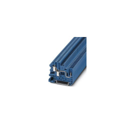 Przelotowa złączka szynowa - UT 4-TWIN/ 1P BU - 3060270