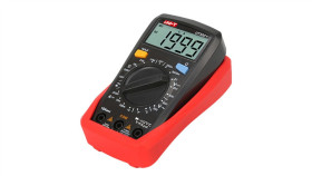 Miernik Uniwersalny Z Pomiarem Temperatury Multimetr Cyfrowy Lcd Ut33c+ Uni-T