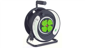 Przedłużacz 20M Ow3*1,5 4X230v Ip44 T Bęben Plastikowy Stały Panel /...