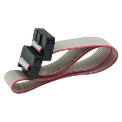 Przewód IDC10 F/F 30 cm raster 2,54mm