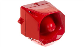 Sygnalizator Optyczno-Akustyczny Asserta Midi 230V Ac 108Db Czerwony Ip66...