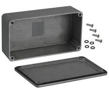 Aluminum die cast enclosure, (L x W x H) 121 x 66 x 40 mm, natural, IP65, 1590WN1