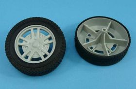 KOŁO DO ROBOTA 57x15mm RC SZARE