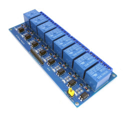 Przekaźnik 8 kanałowy stan niski LL 5V 10A 250V 8CH low level