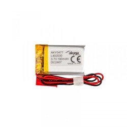 Akumulator Li-Po 3,7V 190mAh PCM złącze JST 2.54 2Pin 150mm AKY0477 LP402030