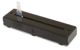 Potencjometr suwakowy 100kΩ typ Suwakowe Bourns 0.25W długość wału 8.2mm Otwór przezierny